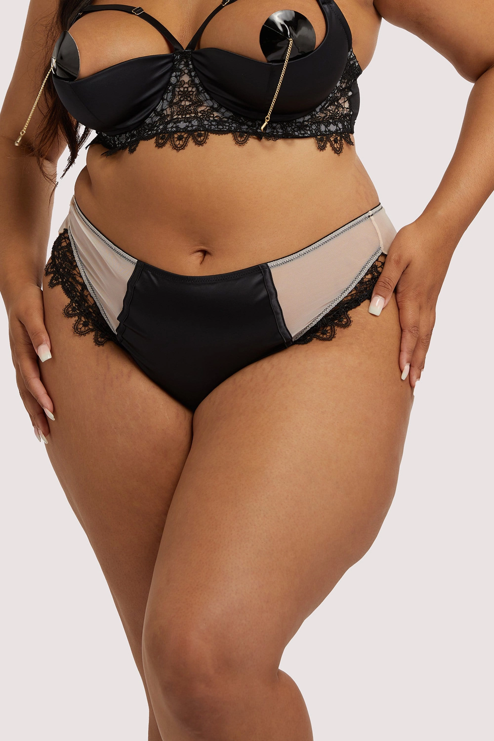 Anaise Black Highwaist Brief