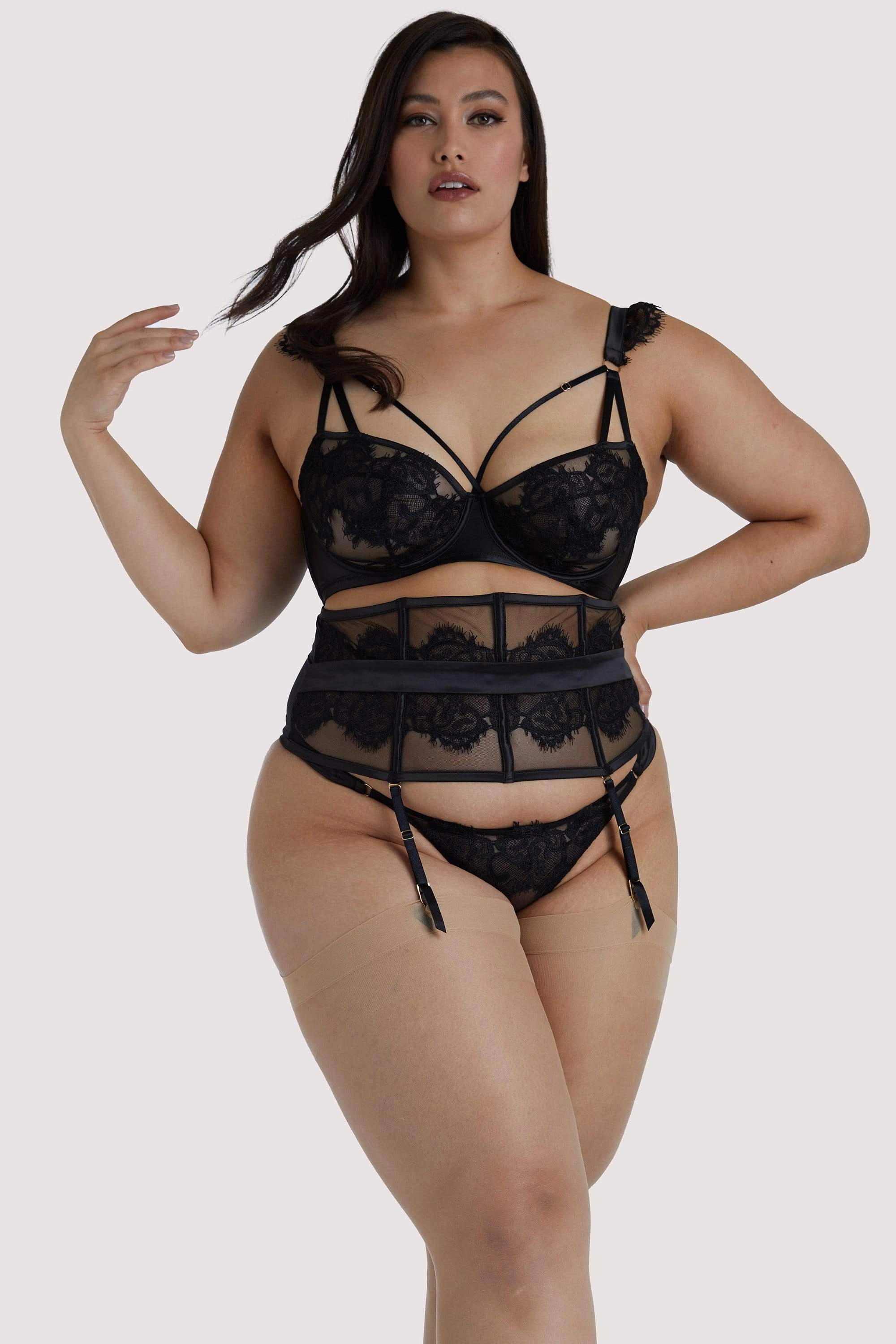 Anneliese Black Lace Waspie