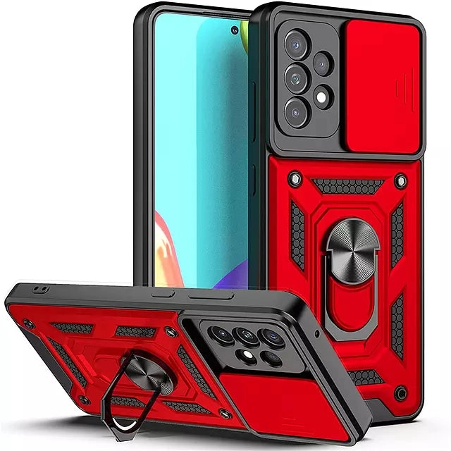 Armor Protection Ring Holder Case For Samsung Galaxy