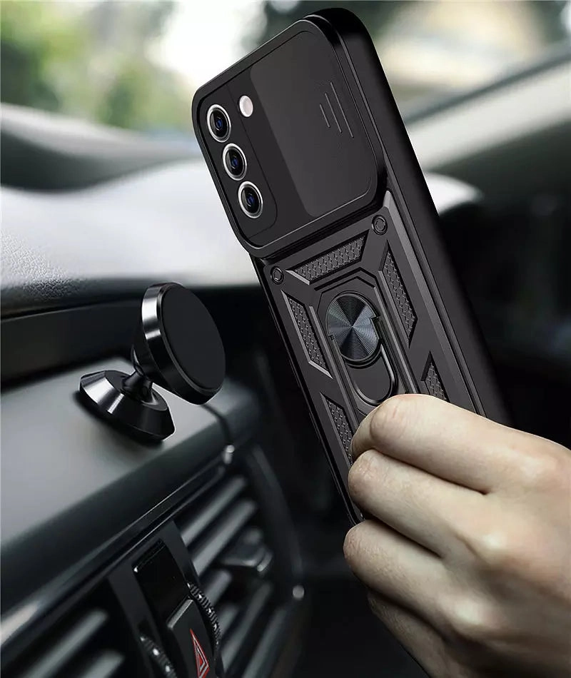 Armor Protection Ring Holder Case For Samsung Galaxy
