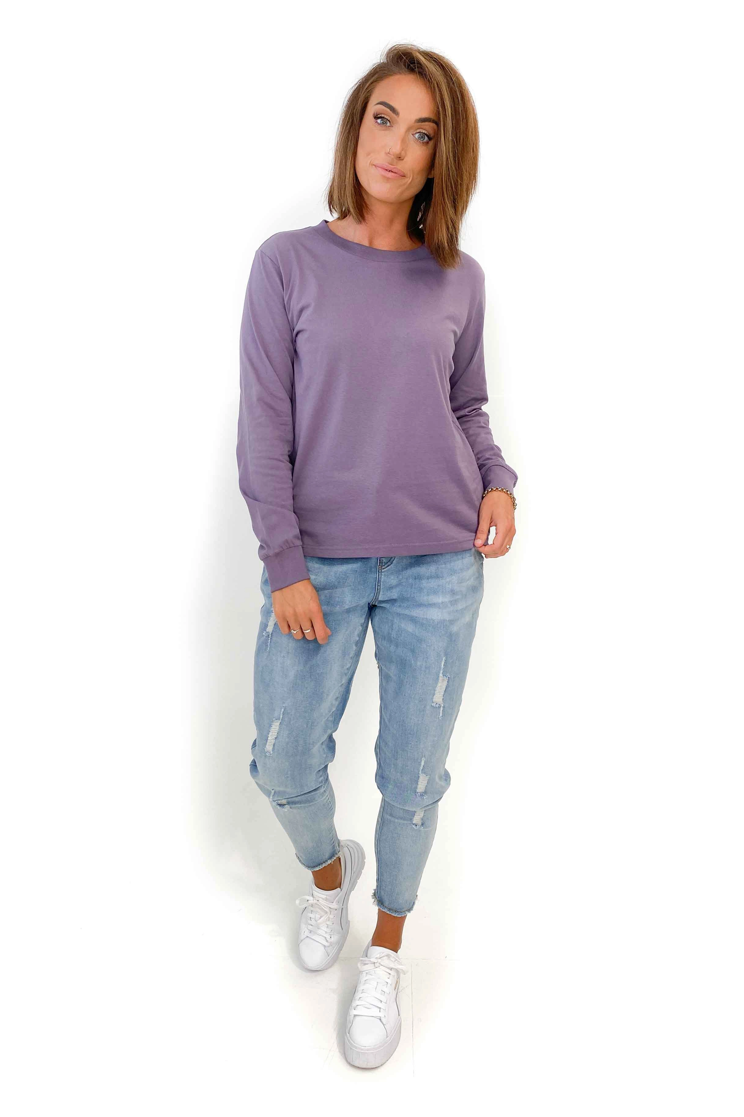 As Colour Dice Long sleeve Tee Mauve