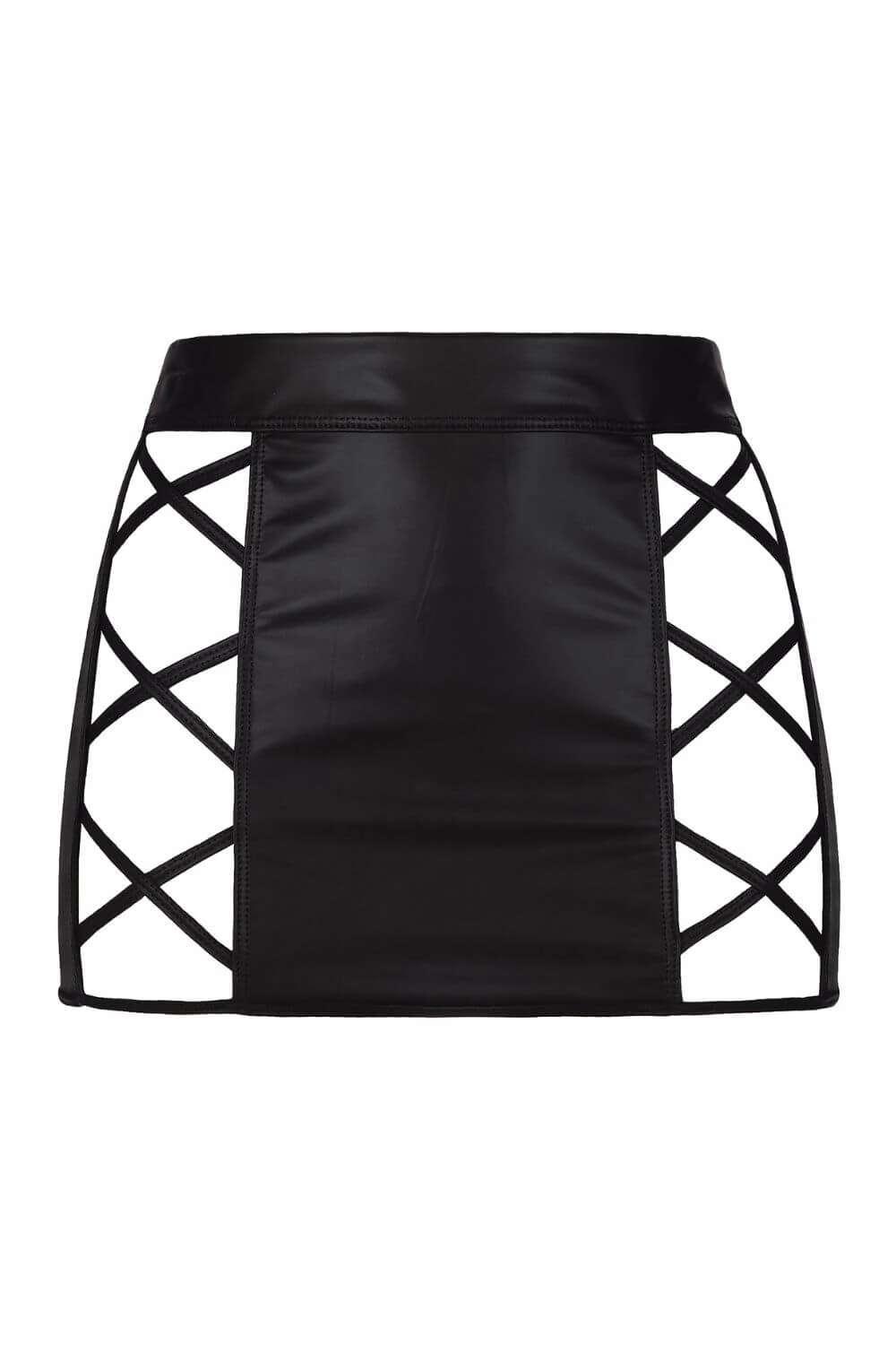Axami Illusions Open Back Skirt