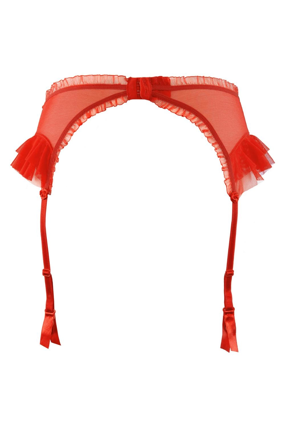 Axami Passion Wave Garter Belt Red