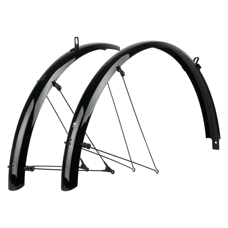 B55 Bluemels Full Coverage Fender Set - 55mm 700 x 38-47 Black