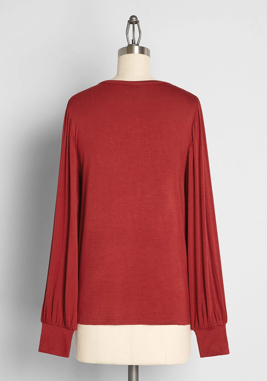 Beyond Basic Long Sleeve Top