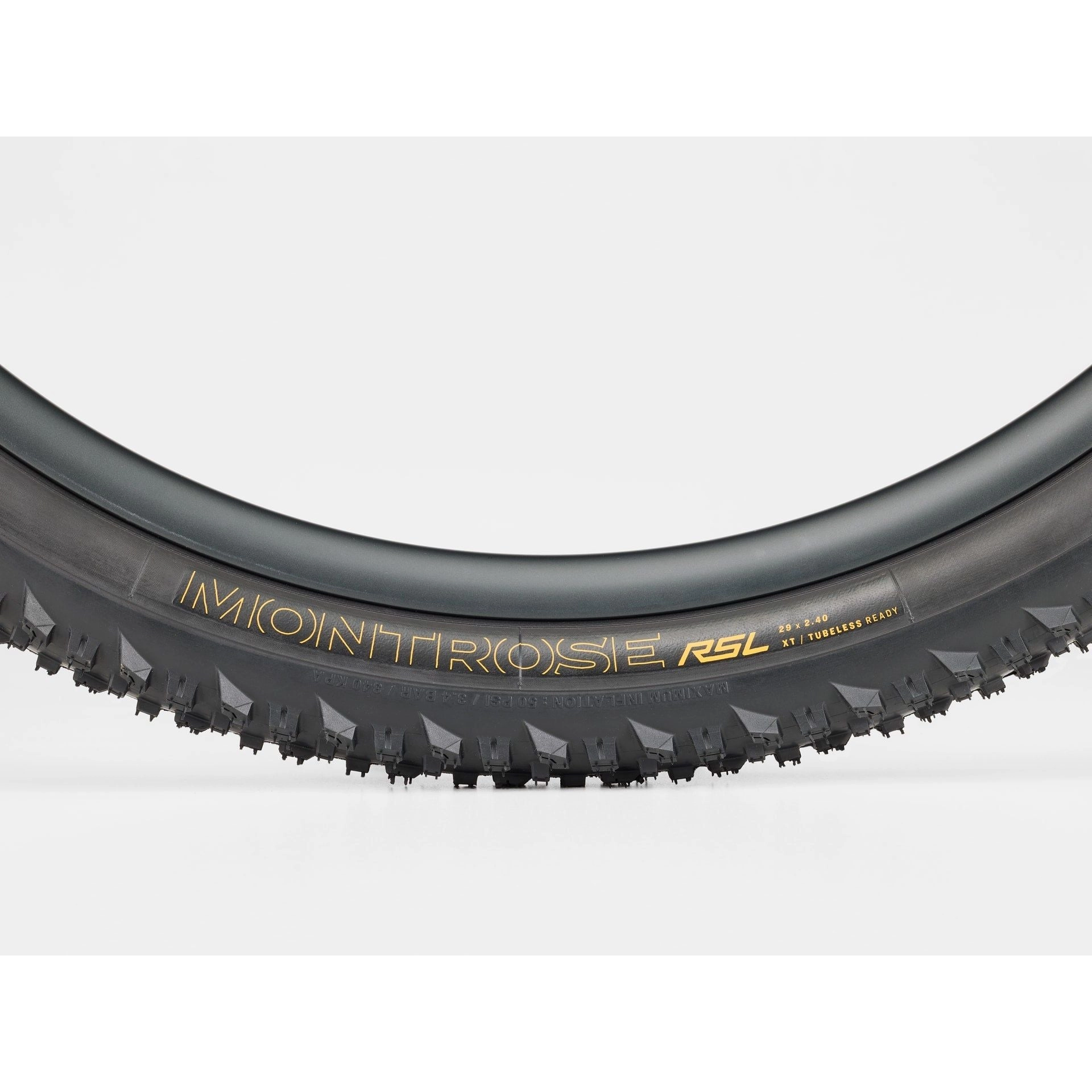 Bontrager Montrose RSL XT 29x2.4 TLR Black Mountain Bike Tire