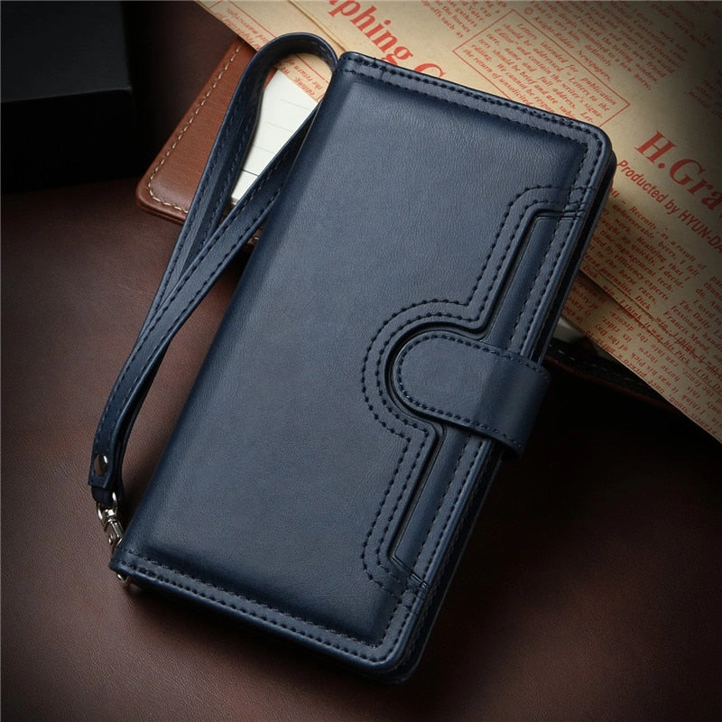 Case For Samsung Galaxy S20 S20 Plus S20 Ultra Silicone Solid Color Flip Wallet