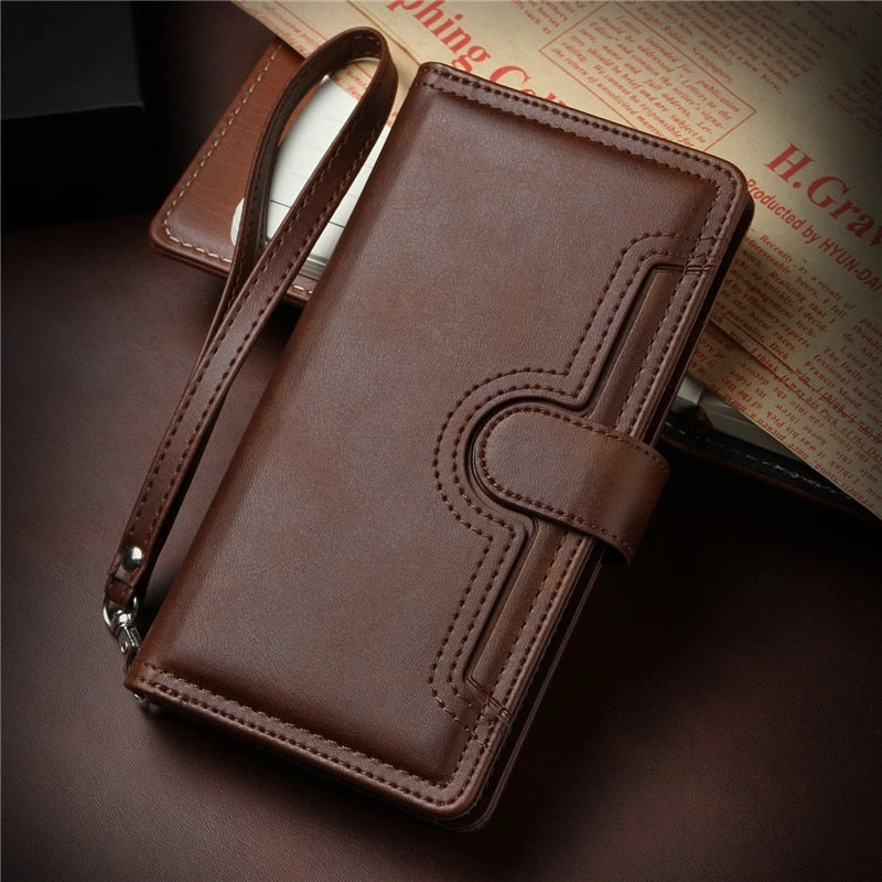 Case For Samsung Galaxy S20 S20 Plus S20 Ultra Silicone Solid Color Flip Wallet