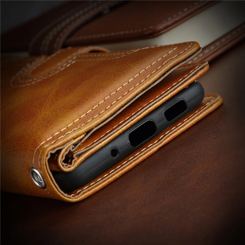 Case For Samsung Galaxy S20 S20 Plus S20 Ultra Silicone Solid Color Flip Wallet