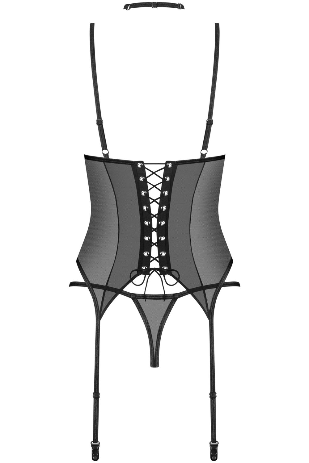 Donarella Choker, Corset & Thong