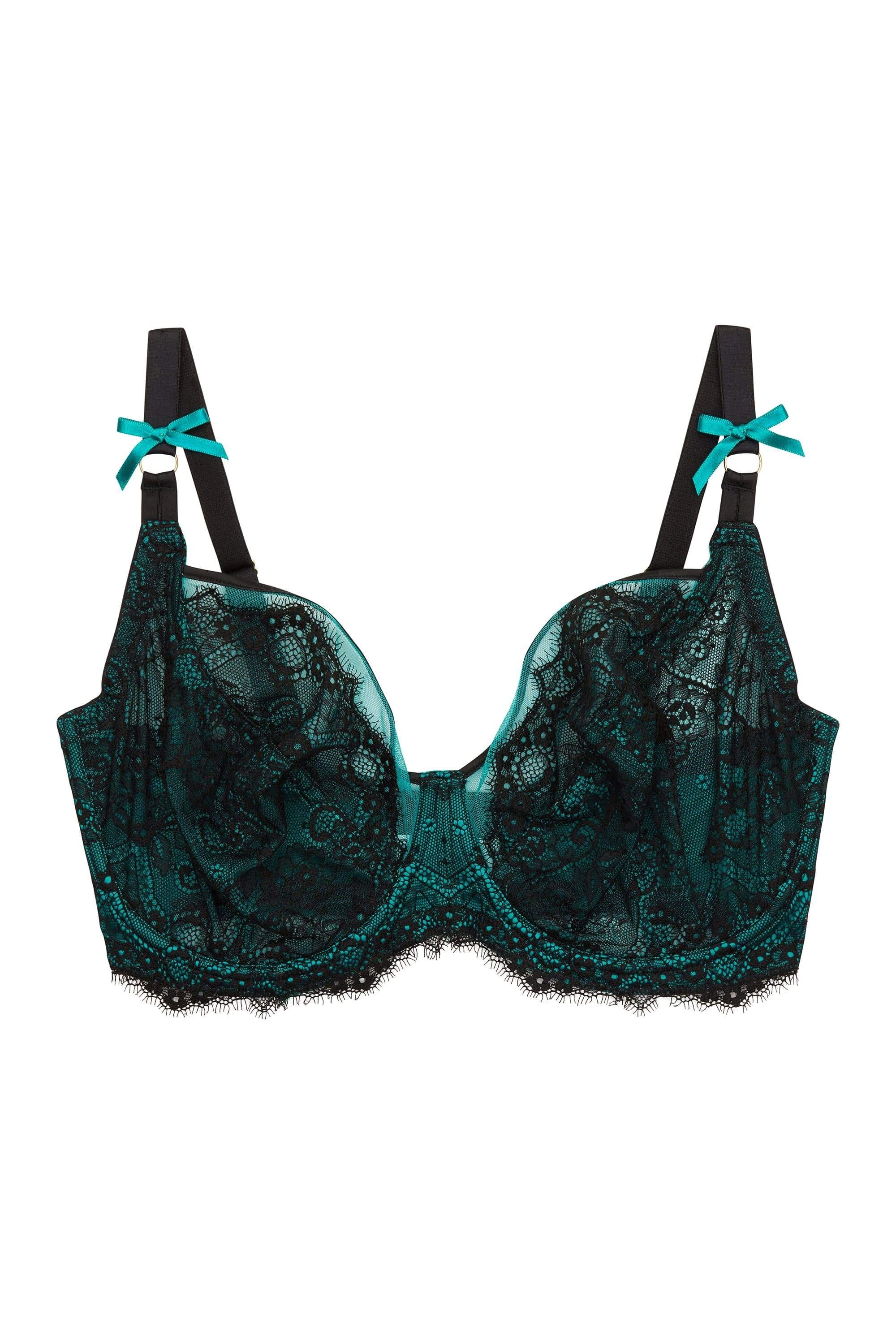 Ezmae Teal Full Bust Bra