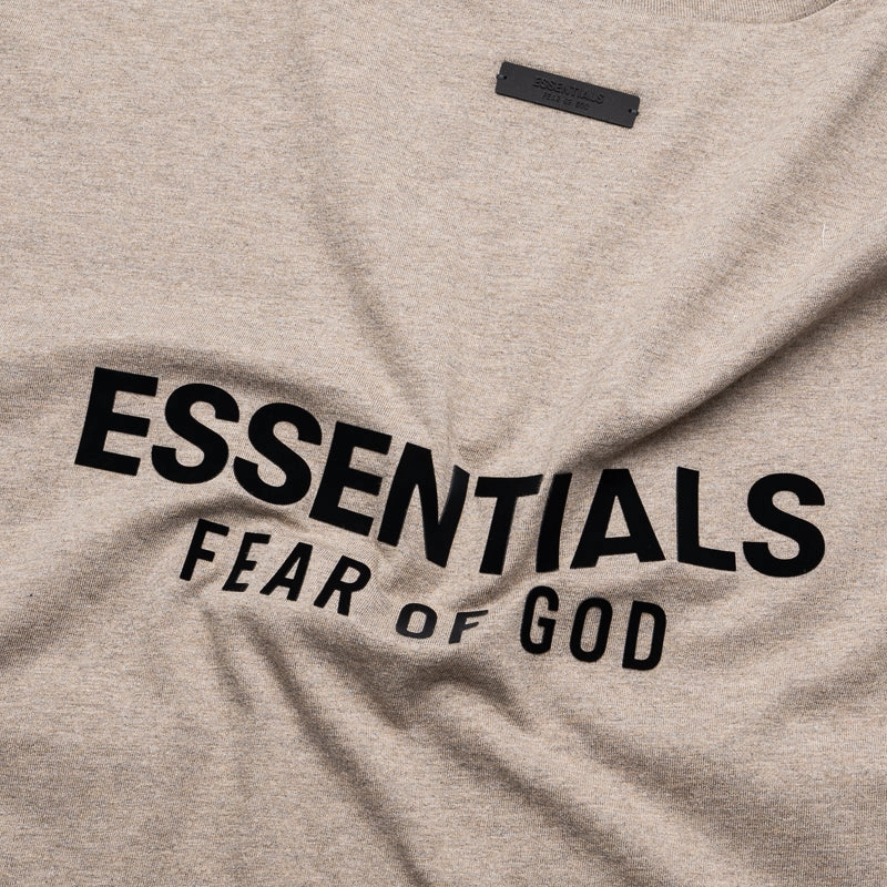Fear Of God Essentials Jersey L/S Tee - Heather Gray