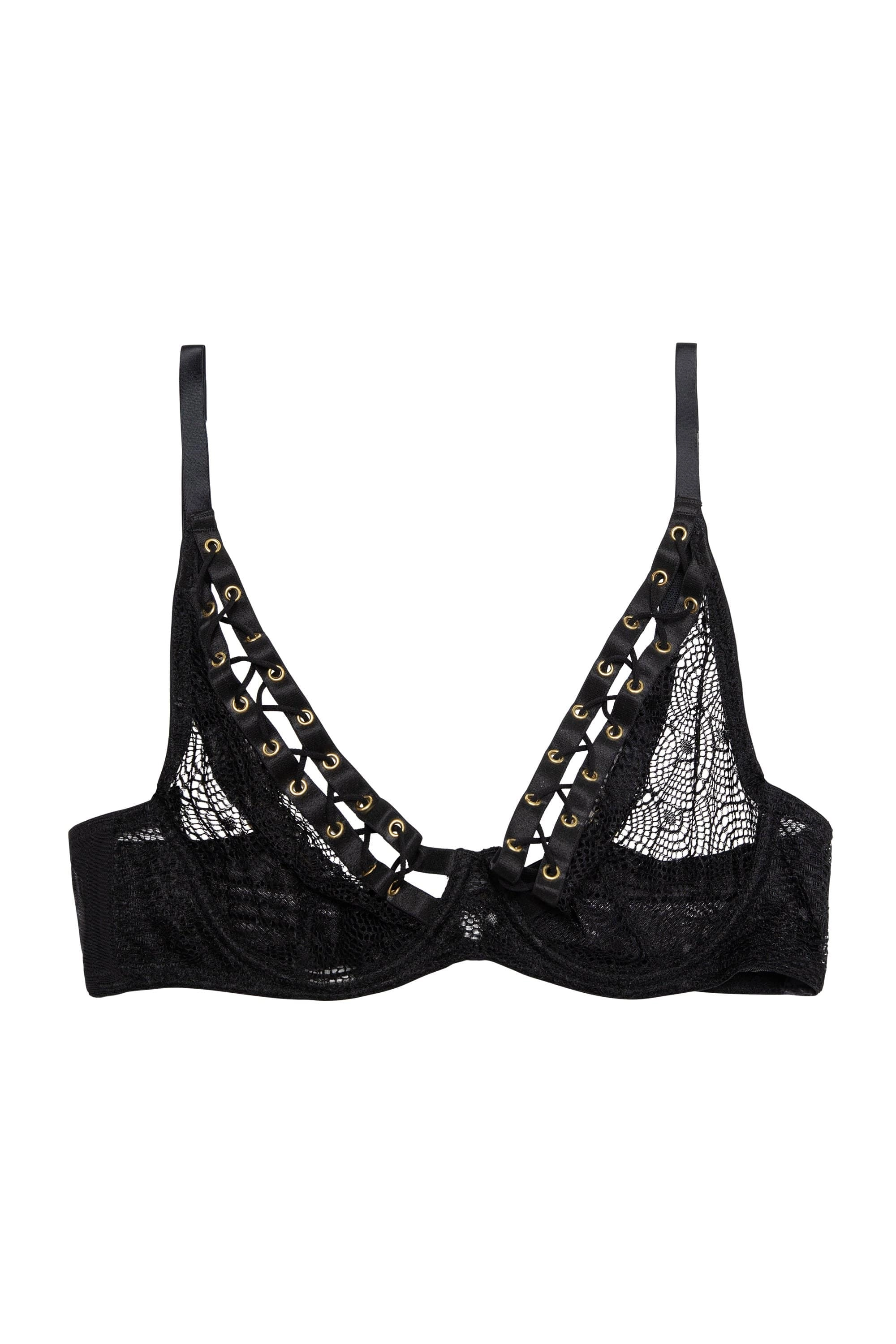 Florence Black Lattice Bra