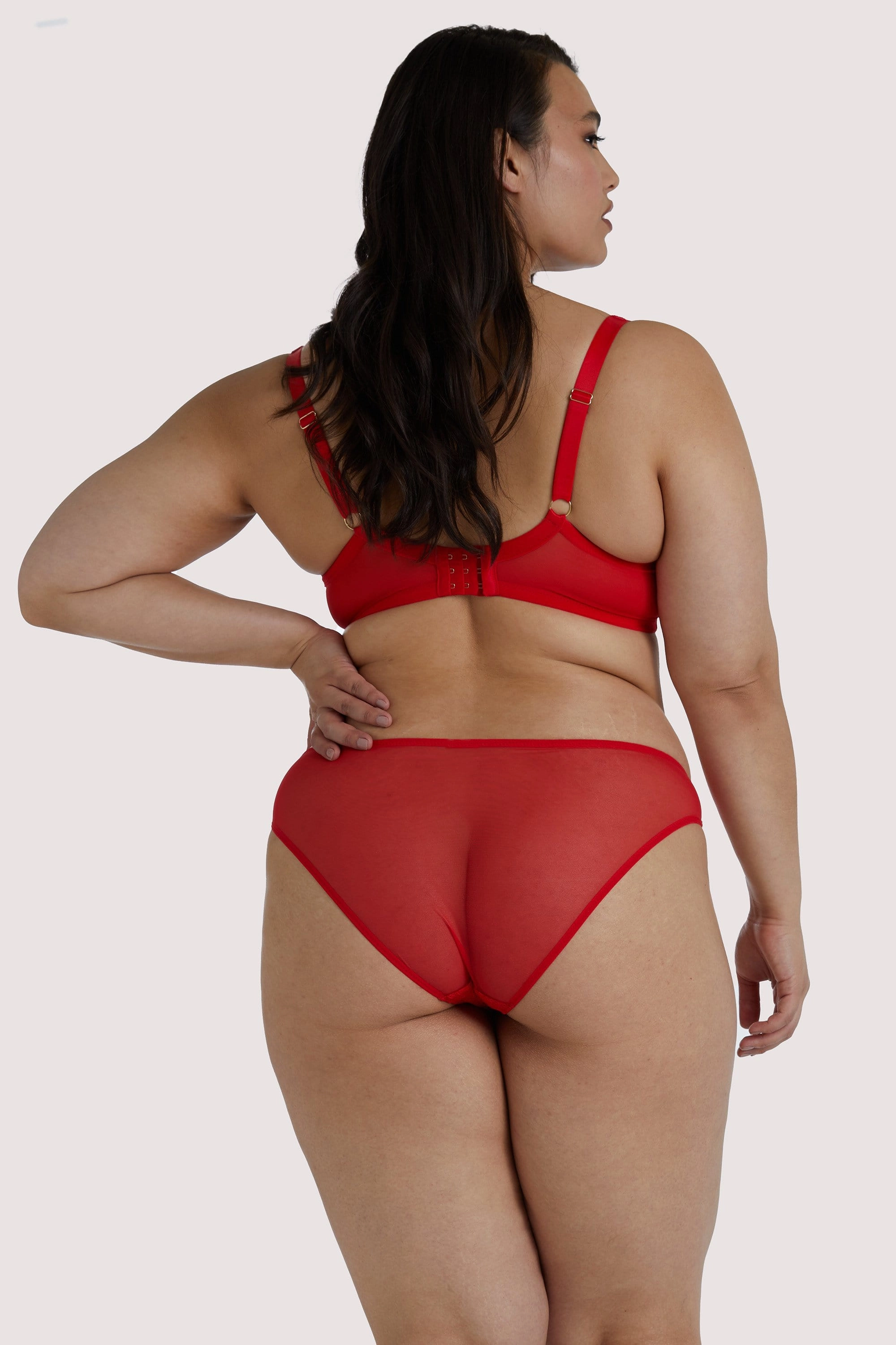 Florence Red High Apex Bra
