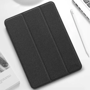 For iPad Mini Mutural YASHI Series Cloth Pattern Texture Horizontal Flip Tablet Case