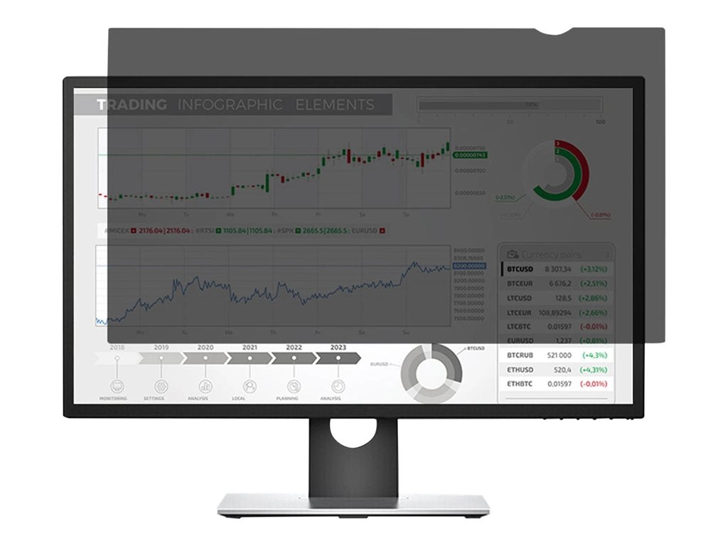HP TDSourcing - Display privacy filter - 27",HP TDSourcing - display privacy filter" PRIVSCNMON27-DNA