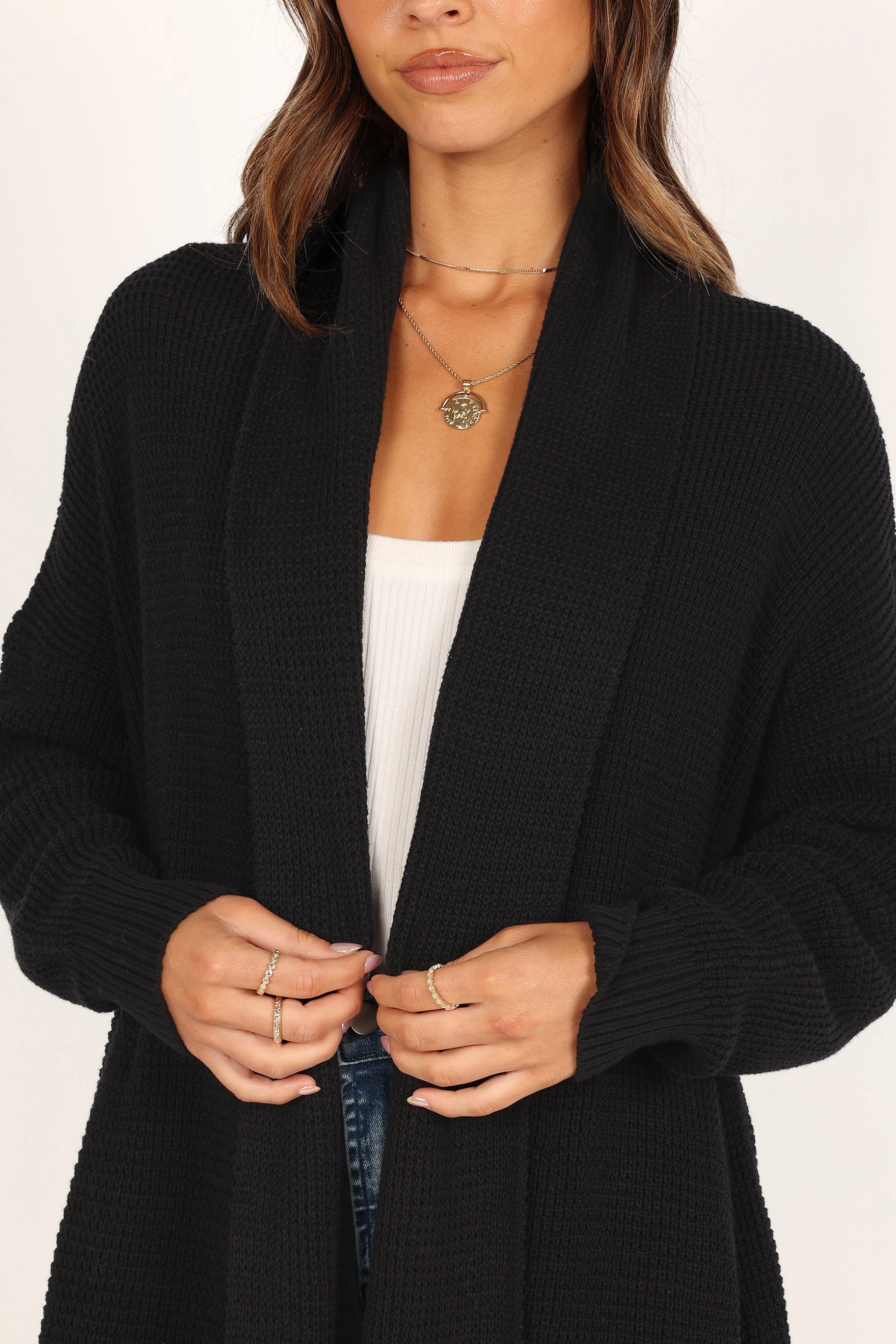 Leah Cardigan - Black