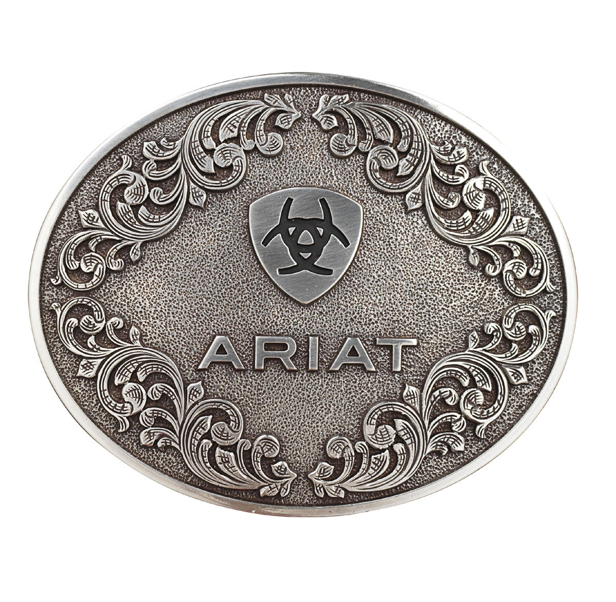M&F Ariat Oval Smooth Edge Scroll Buckle A37012