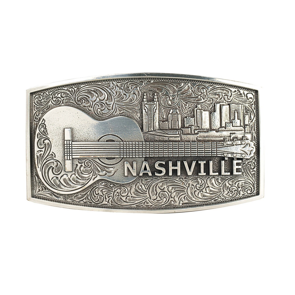 M&F Nocona Rectangle Nashville Buckle 37930