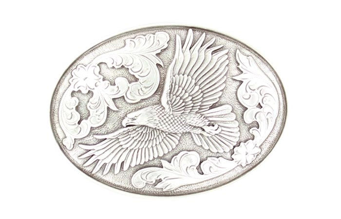 M&F Oval Eagle Spread Wings Buckle 37044