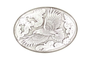 M&F Oval Eagle Spread Wings Buckle 37044