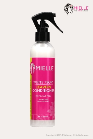 MIELLE ORGANICS WHITE PEONY LEAVE-IN CONDITIONER 8oz