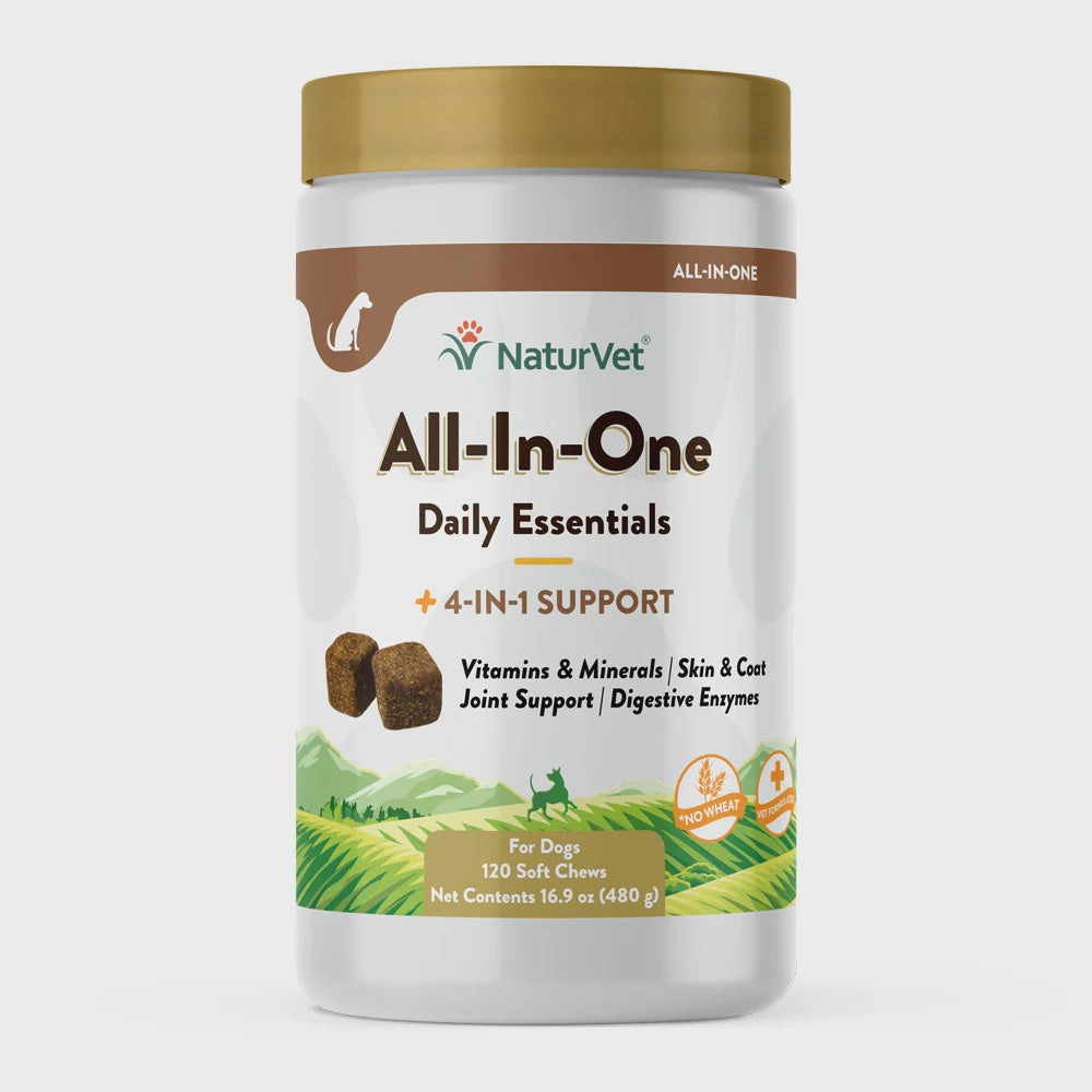 NaturVet, All in One Chew, 120ct