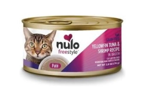 Nulo Freestyle Cat & Kitten Yellowfin Tuna & Shrimp Recipe in Broth Wet Cat Food