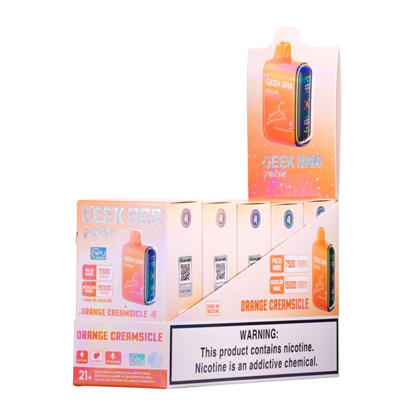 Orange Cream Geek Bar Pulse