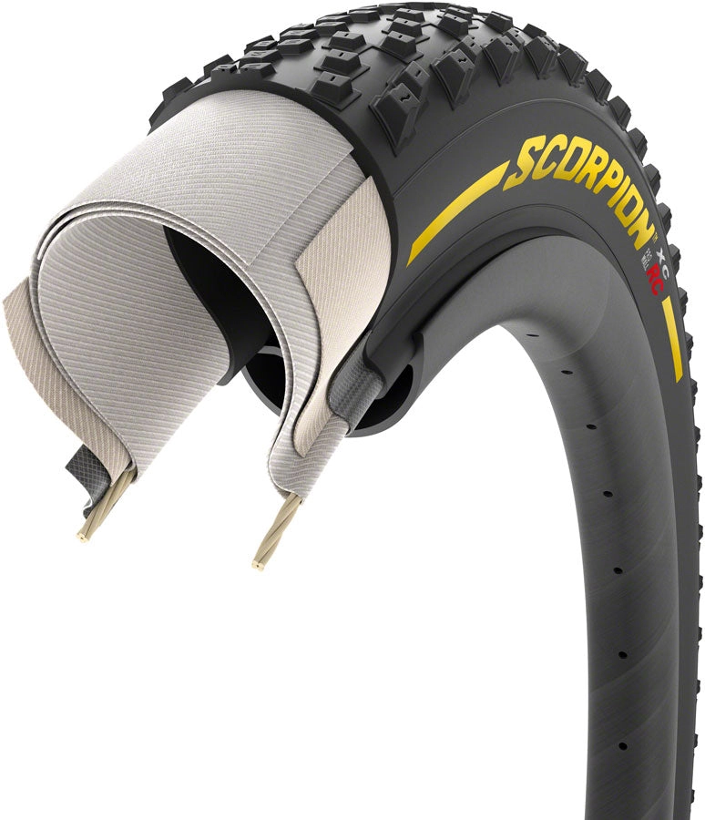 Pirelli Scorpion XC RC Tire - 29 x 2.4, Tubeless, Folding, Yellow Label, Team Edition