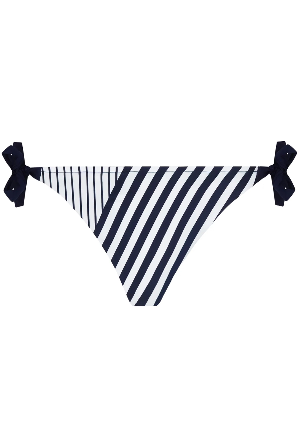 Rayure En Ligne Tie Side Bikini Bottom