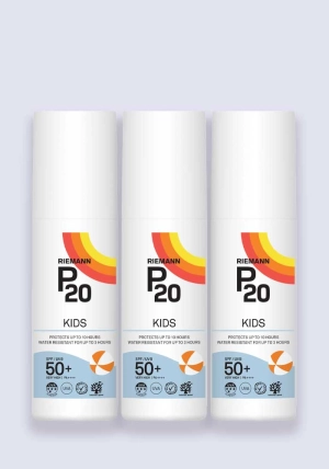 Riemann P20 Kids Sun Cream SPF 50  100ml - 3 Pack Saver