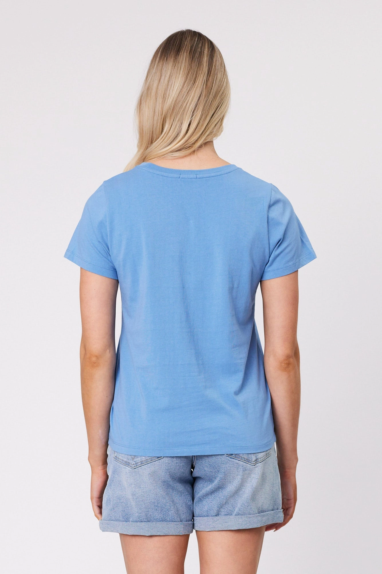 Shine On Essentials Tee Blue