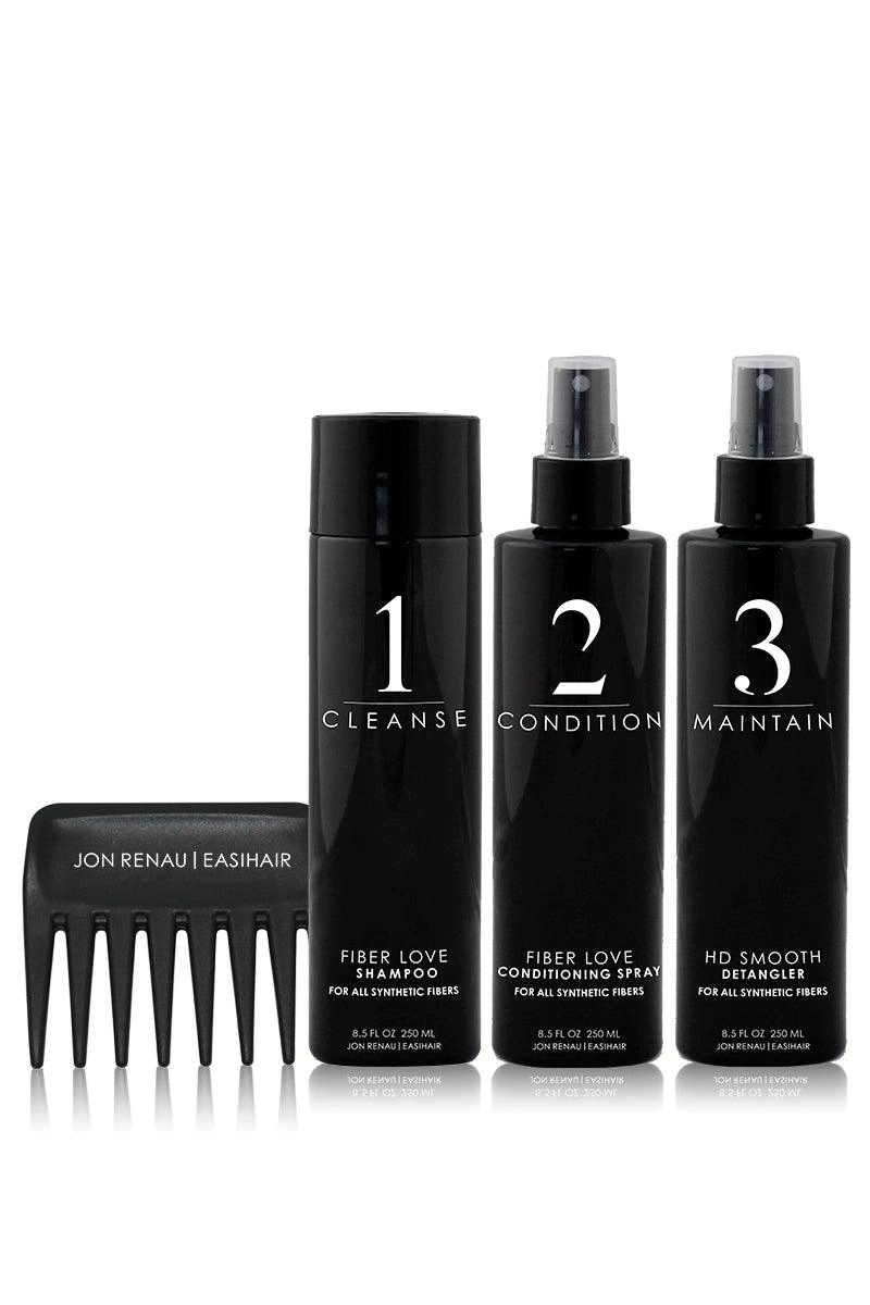 Synthetic Fibre Care System 4pc Kit
