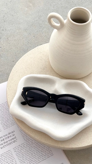 The Ellingson Sunglasses - Black Jet
