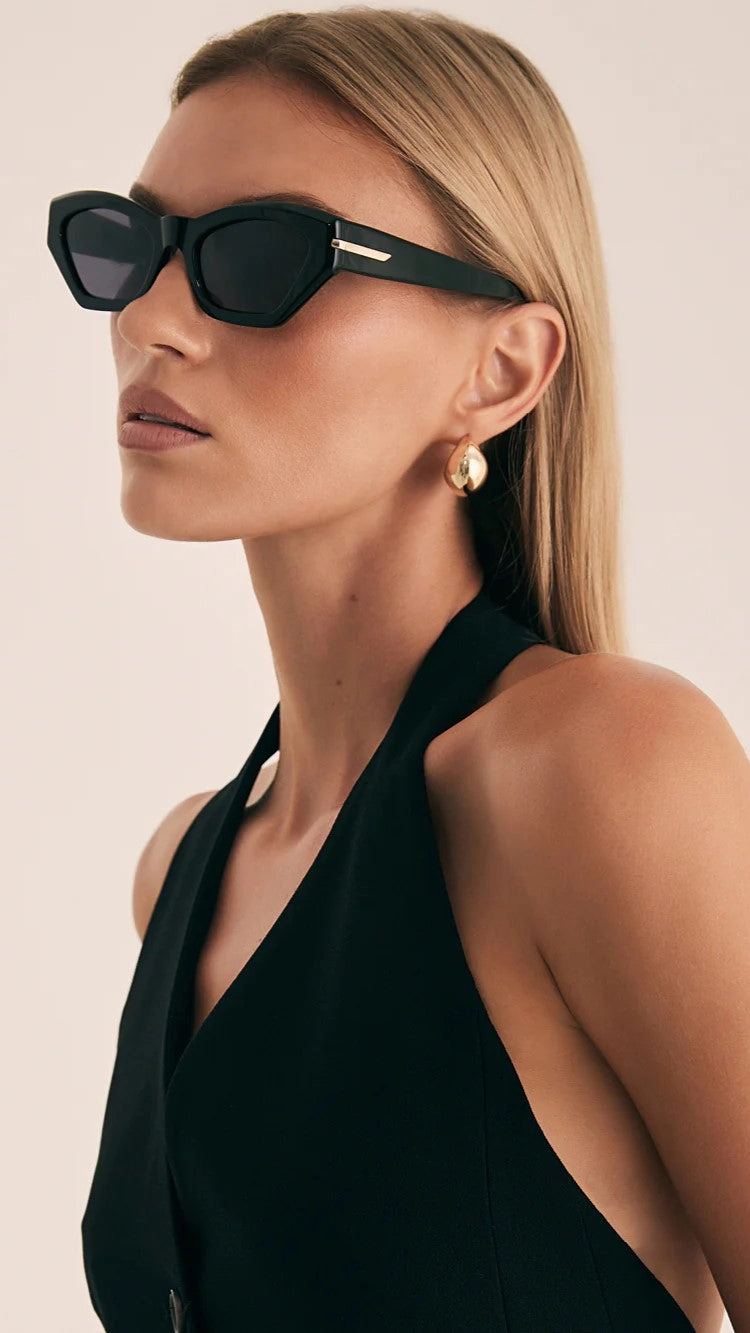 The Ellingson Sunglasses - Black Jet