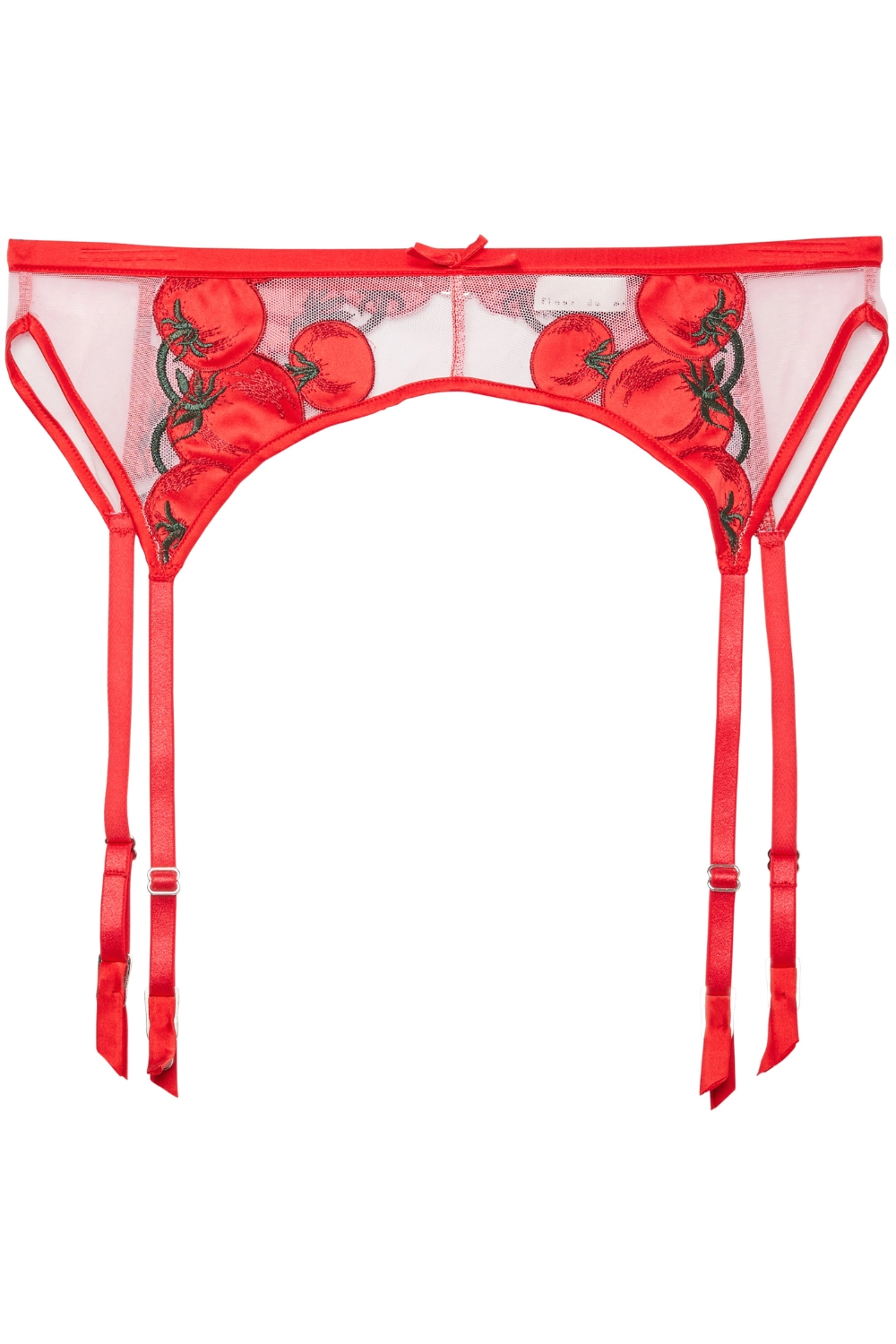 Tomato Embroidery Suspender