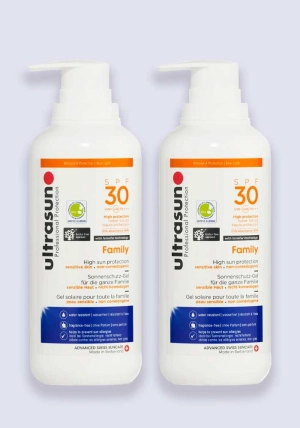 Ultrasun Family SPF 30 400ml - 2 Pack Saver
