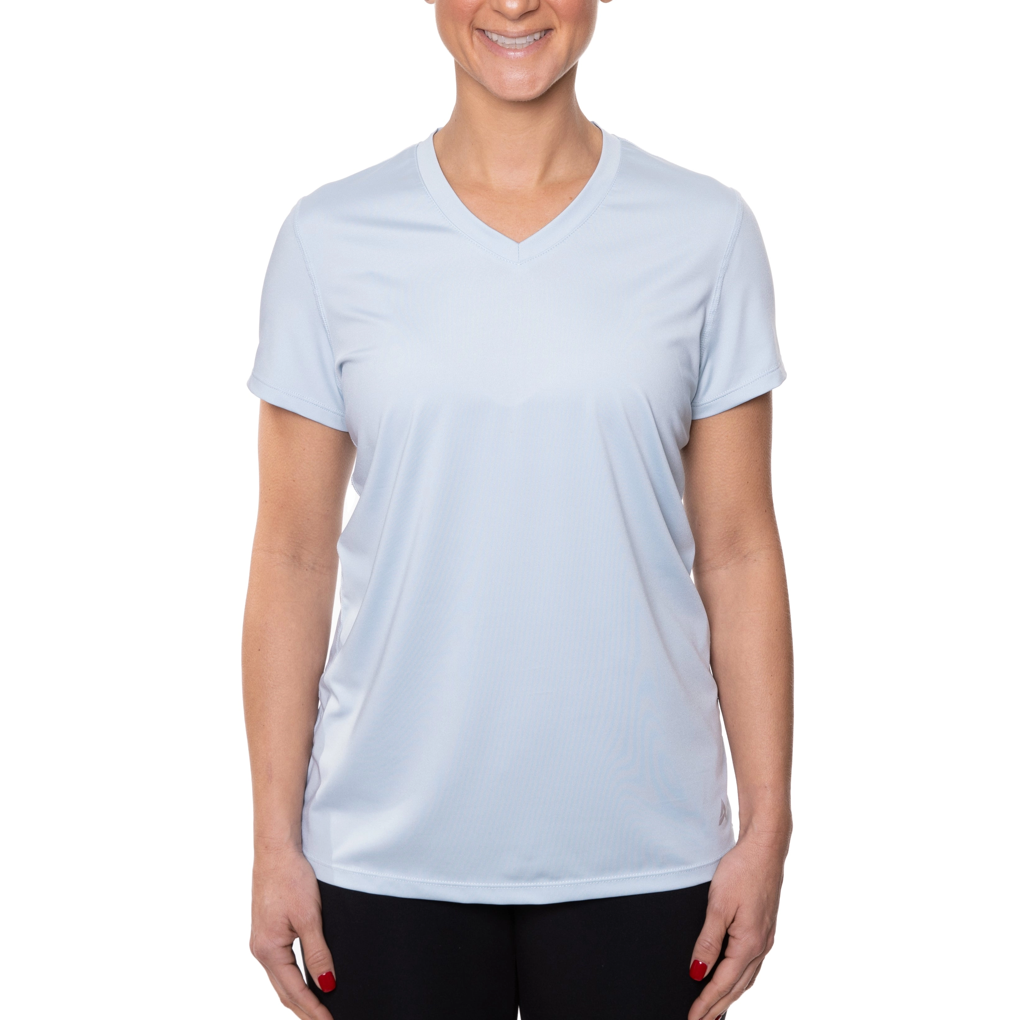 Women's Cooling V-Neck Short Sleeve T-Shirt- CLOSEOUT